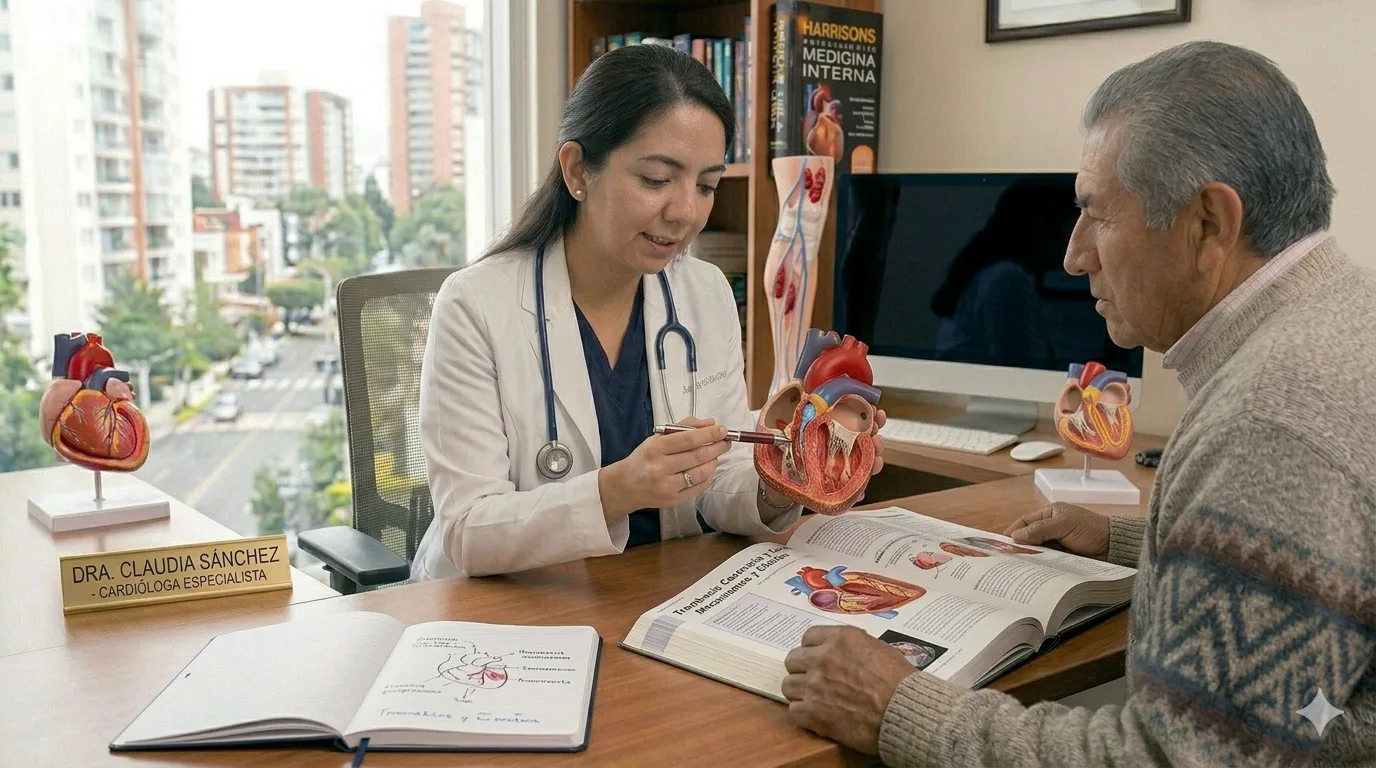 ¿Qué médico trata trombosis?